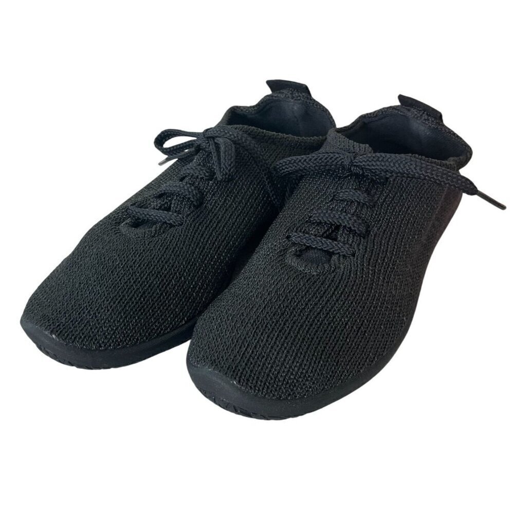 Arcopedico Black Knit Walking Comfort Sneakers Arch Support EU 38 US 7–7.5 - Picture 3 of 8